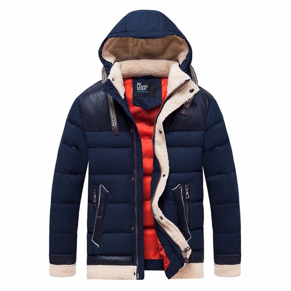 men winter casual warm thick fleece hat jacket parkas men new menswear luxury pockets outfit hoods zipper parka coat jacket, Tan;black
men winter casual warm thick fleece hat jacket parkas men new menswear luxury pockets outfit hoods zipper parka coat jacket, Tan;black