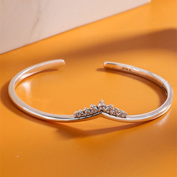 new autumn silver 925 jewelry tiara bone open bangles bracelets for women fit silver 925 original charms beads diy make, Black
new autumn silver 925 jewelry tiara bone open bangles bracelets for women fit silver 925 original charms beads diy make, Black