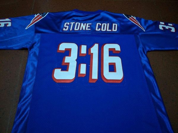 men stone cold steve austin # 3:16 team issued blue white college jersey size s-4xl or custom any name or number jersey, Black;red
men stone cold steve austin # 3:16 team issued blue white college jersey size s-4xl or custom any name or number jersey, Black;red
