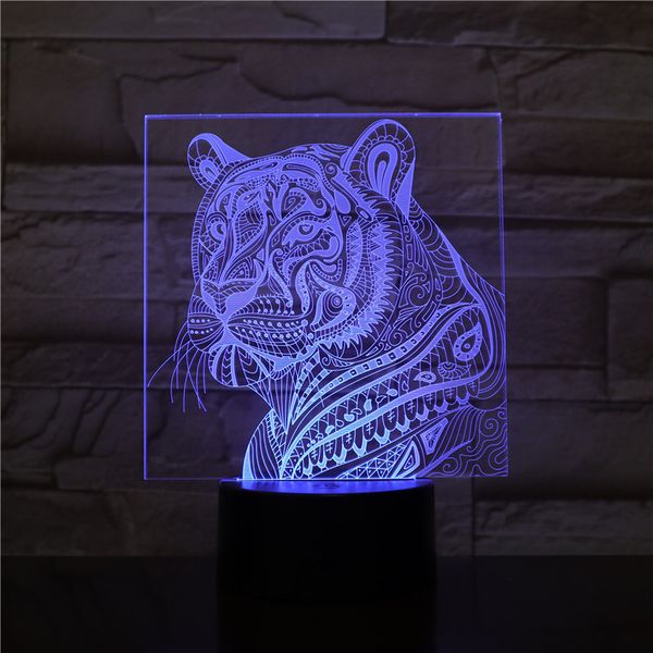 3d visual light led 7 colors changing night gift lamp usb touch table acrylic tiger lampara bedroom usb led light lamp 2491
3d visual light led 7 colors changing night gift lamp usb touch table acrylic tiger lampara bedroom usb led light lamp 2491