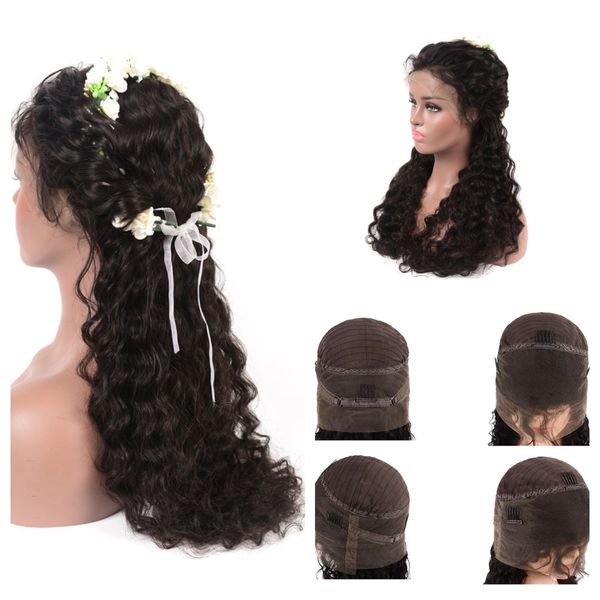 black deep wave human hair 360 lace front wigs with baby hair 10''-24'' 1b# long curly lace front wigs
black deep wave human hair 360 lace front wigs with baby hair 10''-24'' 1b# long curly lace front wigs