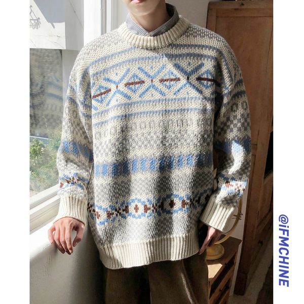 winter men's fashion trend coats round neck woolen sweaters loose pullover keep warm male cashmere casual knitting size -2xl, White;black
winter men's fashion trend coats round neck woolen sweaters loose pullover keep warm male cashmere casual knitting size -2xl, White;black