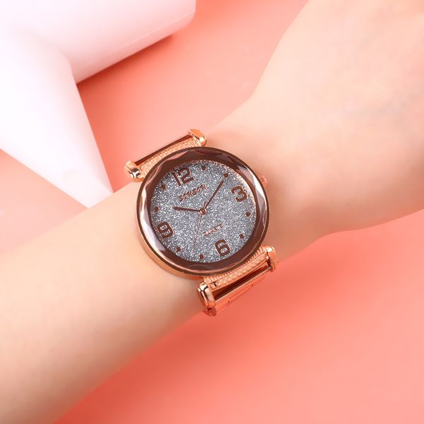 2019 high-end fashion ladies watch women casual exquisite sky stars empty steel belt watches quartz wristwatch zegarek damski, Slivery;brown
2019 high-end fashion ladies watch women casual exquisite sky stars empty steel belt watches quartz wristwatch zegarek damski, Slivery;brown