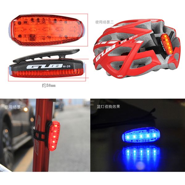gub m-26 mtb bicycle rear light bike tail led light outdoor helmet cycling running lamp usb rechargeable
gub m-26 mtb bicycle rear light bike tail led light outdoor helmet cycling running lamp usb rechargeable