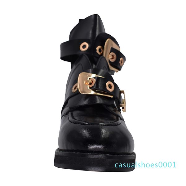 cuddlyiipanda 2019 british style locomotive metal buckle women motorcycle fashion design ankle boots c01, Black
cuddlyiipanda 2019 british style locomotive metal buckle women motorcycle fashion design ankle boots c01, Black