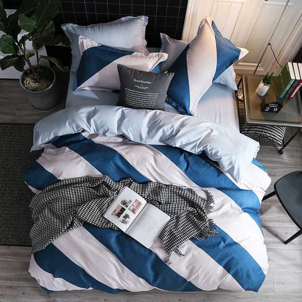 stripe bed set summer duvet cover bedding set bedclothes 3/4pcs girl bed linen blue pink bedclothes home textile flat sheet
stripe bed set summer duvet cover bedding set bedclothes 3/4pcs girl bed linen blue pink bedclothes home textile flat sheet