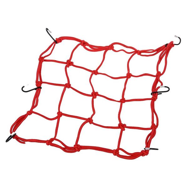 motorbike motorcycle cargo 6 hooks hold down web net bungee storage carrier red, Black
motorbike motorcycle cargo 6 hooks hold down web net bungee storage carrier red, Black