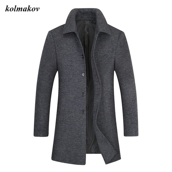kolmakov new spring style men high-end boutique trench coat fashion casual solid single breasted men's woolen trench size xl-8xl, Tan;black
kolmakov new spring style men high-end boutique trench coat fashion casual solid single breasted men's woolen trench size xl-8xl, Tan;black