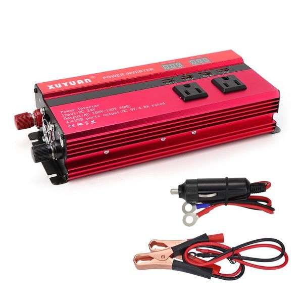 4000w solar power inverter sine wave led 4 usb dc12/24v to ac110v/220v convert l9bc
4000w solar power inverter sine wave led 4 usb dc12/24v to ac110v/220v convert l9bc