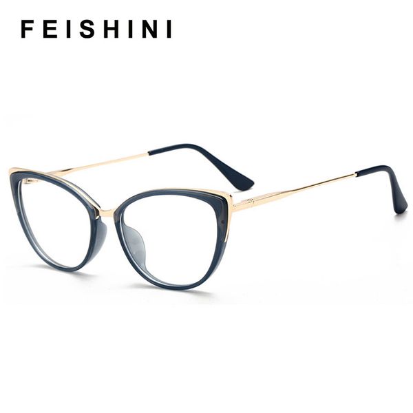 feishini anti blue light glasses blocking filter reduces eyewear strain clear gaming computer glasses women cat eye 2020, White;black
feishini anti blue light glasses blocking filter reduces eyewear strain clear gaming computer glasses women cat eye 2020, White;black