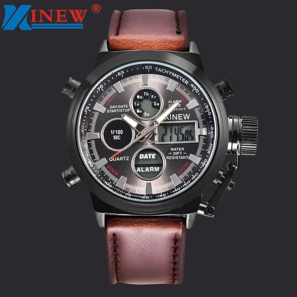 mens watches mens quartz sport army led watches analog stainless steel wrist watch, Slivery;brown
mens watches mens quartz sport army led watches analog stainless steel wrist watch, Slivery;brown