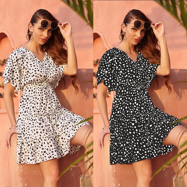 summer spot new 2020 european and american-style holiday dress summer seaside travel beach dress fairy casual new, Black;gray
summer spot new 2020 european and american-style holiday dress summer seaside travel beach dress fairy casual new, Black;gray