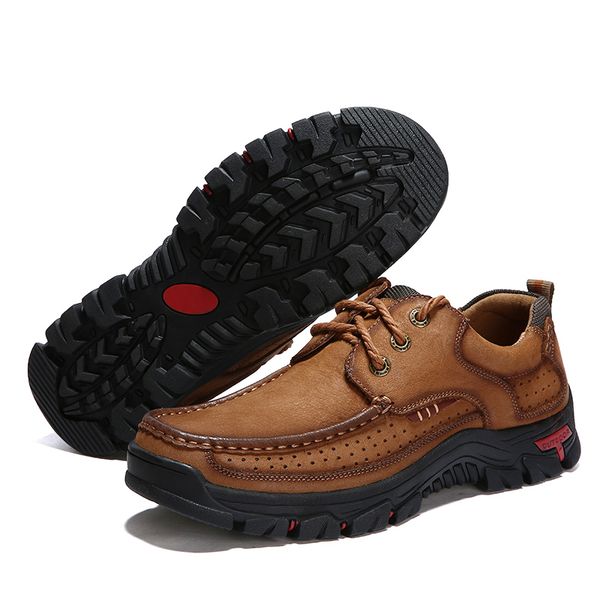 mens ankle boots men genuine leather outdoor hiking men's hiking shoes layer leather shoes outdoor oversized, Black
mens ankle boots men genuine leather outdoor hiking men's hiking shoes layer leather shoes outdoor oversized, Black