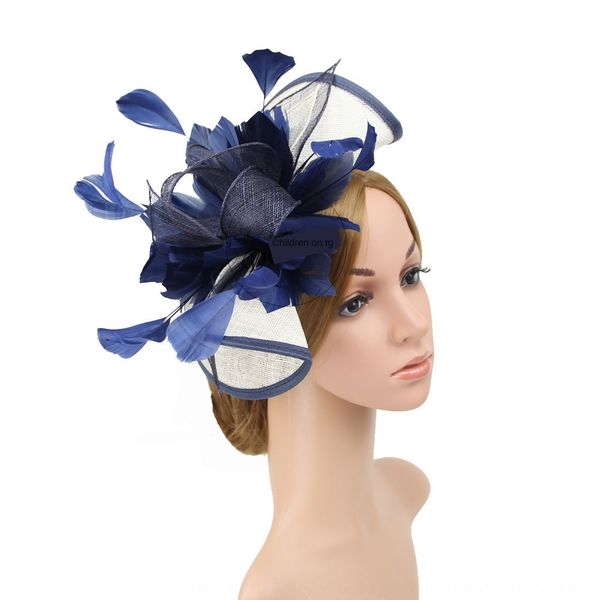 esty linen hat feather bride headdress hair accessories horse racing festival hair accessories headdress, Blue;gray
esty linen hat feather bride headdress hair accessories horse racing festival hair accessories headdress, Blue;gray