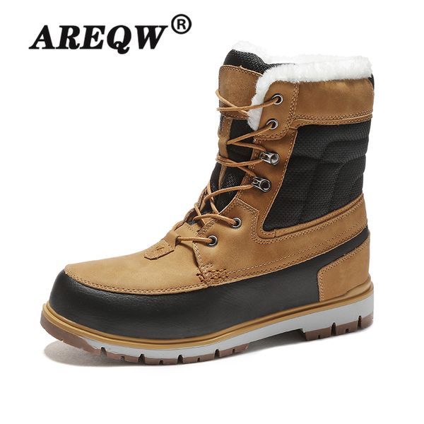 winter warm plush fur boots men's ankle boots high-quality casual biker-style waterproof men's shoes large sizes 39-47, Black
winter warm plush fur boots men's ankle boots high-quality casual biker-style waterproof men's shoes large sizes 39-47, Black