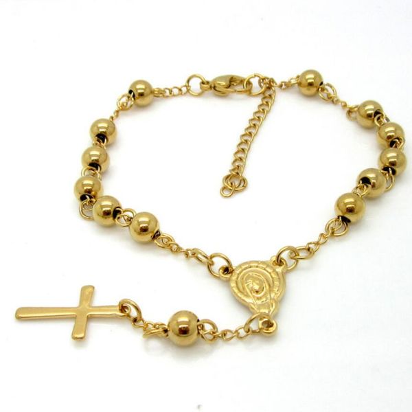 jewelry buddha beads bracelets stainless steel cross jesus pendant titanium steel balls for women fashion, Black
jewelry buddha beads bracelets stainless steel cross jesus pendant titanium steel balls for women fashion, Black