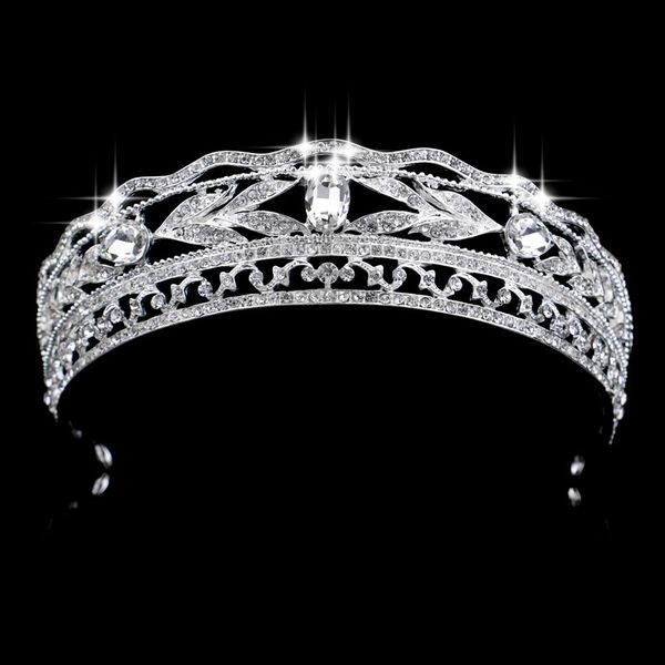 noble wedding hair accessories for bridal hair jewelry crystal bridal crown tiara prom brides headband for women birthday gift, Golden;white
noble wedding hair accessories for bridal hair jewelry crystal bridal crown tiara prom brides headband for women birthday gift, Golden;white