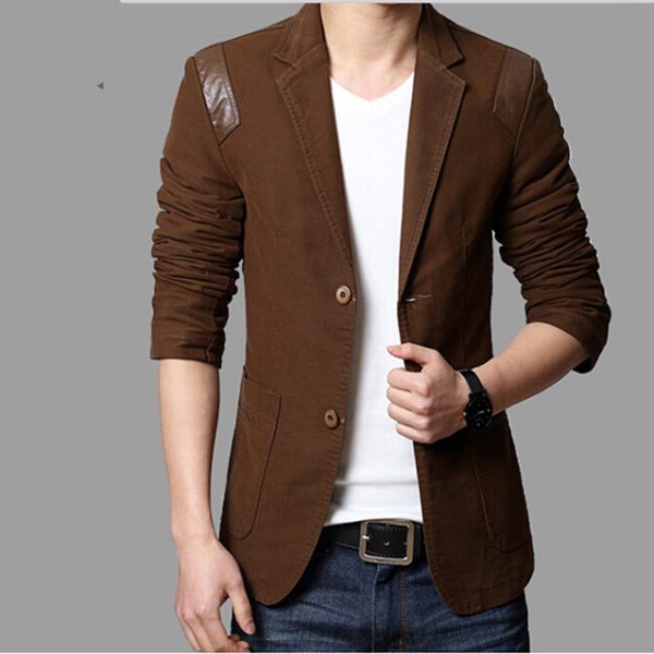 2020 autumn new slim cotton suit men's casual pin pi small suit single, White;black
2020 autumn new slim cotton suit men's casual pin pi small suit single, White;black