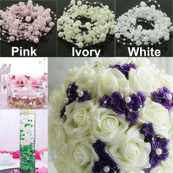 artificial pearls beads chain garland flowers wedding decoration diy wedding party fishing line artificial pearls beads chain 60 meters
artificial pearls beads chain garland flowers wedding decoration diy wedding party fishing line artificial pearls beads chain 60 meters