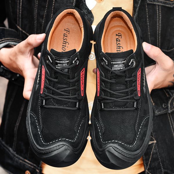 2020 new super warm men's winter style leather ankle boots men's autumn work safety boots casual autumn, Black
2020 new super warm men's winter style leather ankle boots men's autumn work safety boots casual autumn, Black