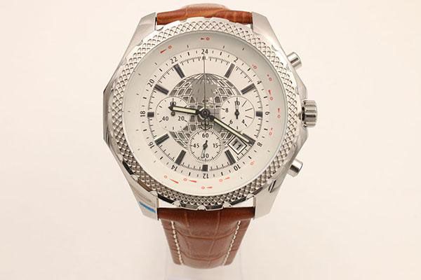 luxury chronograph men's watches brown leather belt mechanical silver skeleton white dial trend watches, Slivery;brown
luxury chronograph men's watches brown leather belt mechanical silver skeleton white dial trend watches, Slivery;brown