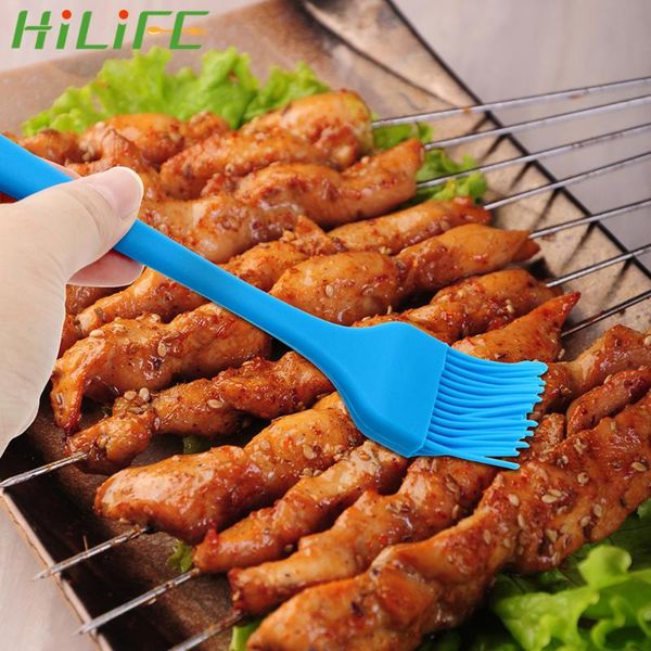 hilife 1pc bbq tool soft pastry brushes sweep grilling cook kitchen flexible silicone basting brush high heat resistance brush
hilife 1pc bbq tool soft pastry brushes sweep grilling cook kitchen flexible silicone basting brush high heat resistance brush