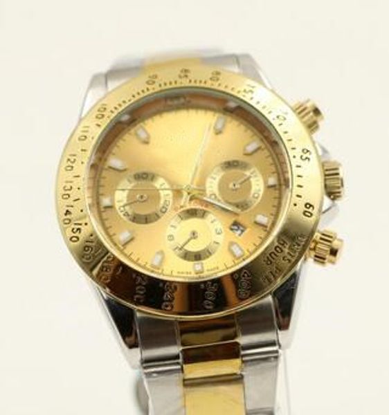 12 style fashion men wristwatch 40mm 116503 116523 two tone stainless steel bracelet automatic luxury watch ing, Slivery;brown
12 style fashion men wristwatch 40mm 116503 116523 two tone stainless steel bracelet automatic luxury watch ing, Slivery;brown