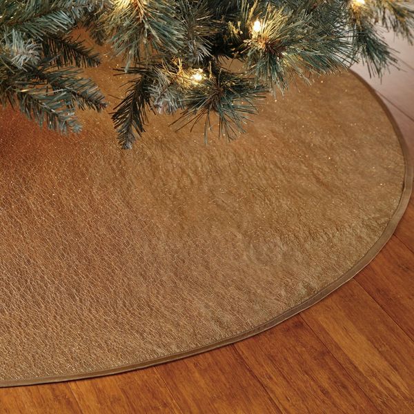 extra large 36"/42" glory gold/copper luxury christmas tree skirt sparkle stitch cover 
extra large 36"/42" glory gold/copper luxury christmas tree skirt sparkle stitch cover