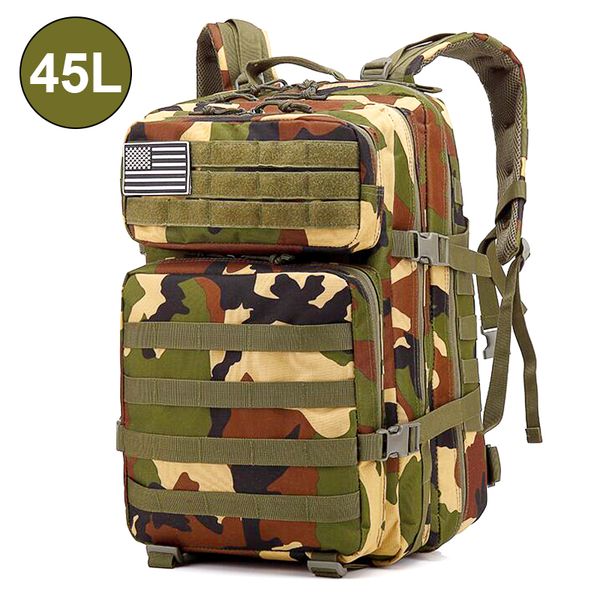 men's tactical backpack waterproof shoulder camping camouflage bag hunting backpack utility hiking sports climbing bag
men's tactical backpack waterproof shoulder camping camouflage bag hunting backpack utility hiking sports climbing bag