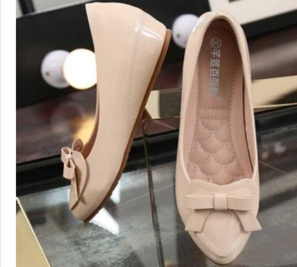 spring and autumn with new style fashion slope heel round head bowknot womens shoesop2136, Black
spring and autumn with new style fashion slope heel round head bowknot womens shoesop2136, Black
