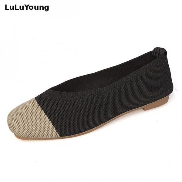 women flats grandma shoes square toe shallow mouth knitted flat summer loafers womens oxford shoes female, Black
women flats grandma shoes square toe shallow mouth knitted flat summer loafers womens oxford shoes female, Black