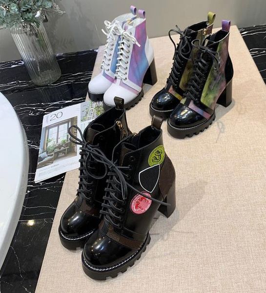 2019 luxury design fashion leather star women boots shoes new genuine leather round toe women boots gladiator lace up thick heel ankle boots, Black
2019 luxury design fashion leather star women boots shoes new genuine leather round toe women boots gladiator lace up thick heel ankle boots, Black