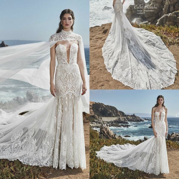 2020 sweetheart mermaid wedding dresses with wrap lace appliqued sweep train trumpet bridal gowns custom made country beach wedding dress, White
2020 sweetheart mermaid wedding dresses with wrap lace appliqued sweep train trumpet bridal gowns custom made country beach wedding dress, White