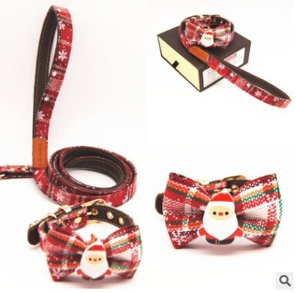 christmas dog collar leashes pet bowknot collars fashion leather santa claus bow ornament puppy teddy collar
christmas dog collar leashes pet bowknot collars fashion leather santa claus bow ornament puppy teddy collar