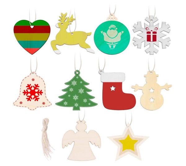 christmas pendant home decoration small gift wood crafts creative diy wood chips christmas tree decoration props, Slivery;golden
christmas pendant home decoration small gift wood crafts creative diy wood chips christmas tree decoration props, Slivery;golden