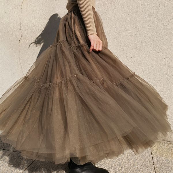 summer mesh skirt women 2020 ladies casual black high waist pleated sun school long midi skirt female
summer mesh skirt women 2020 ladies casual black high waist pleated sun school long midi skirt female