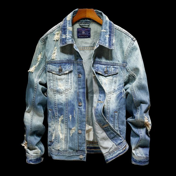 2019 slim fit men denim blue jeans coat long sleeve holes jacket spring casual male streetwear cowboy button vintage jackets, Black;brown
2019 slim fit men denim blue jeans coat long sleeve holes jacket spring casual male streetwear cowboy button vintage jackets, Black;brown