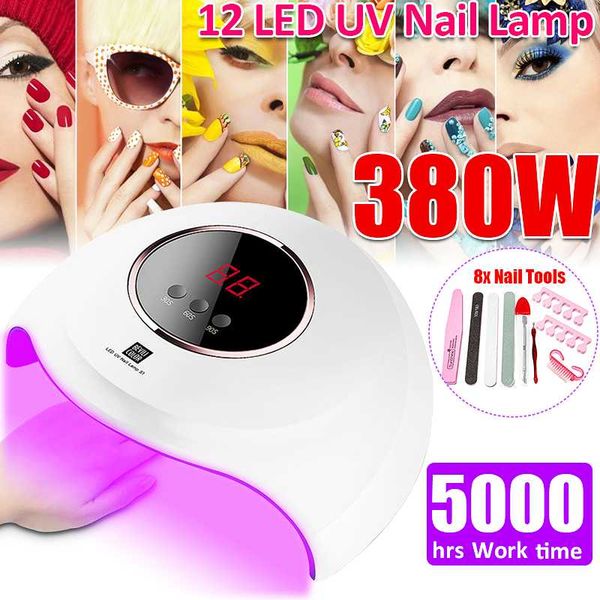 12 led nail lamp for manicure 250w nail dryer machine uv lamp for cure uv gel polish with motion sensing lcd display
12 led nail lamp for manicure 250w nail dryer machine uv lamp for cure uv gel polish with motion sensing lcd display