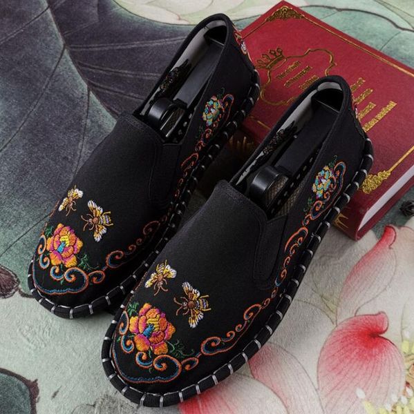 hoit summer men casual shoes canvas fabric male shallow loafers comfortable breathable light high qualitity shoes, Black
hoit summer men casual shoes canvas fabric male shallow loafers comfortable breathable light high qualitity shoes, Black