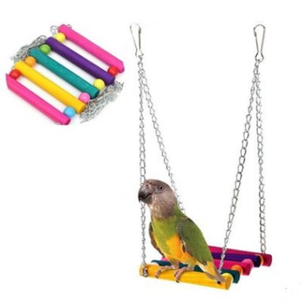 parrot toys colour woodiness swing suspension bridge station stand cage parts gnaw toys cross border
parrot toys colour woodiness swing suspension bridge station stand cage parts gnaw toys cross border