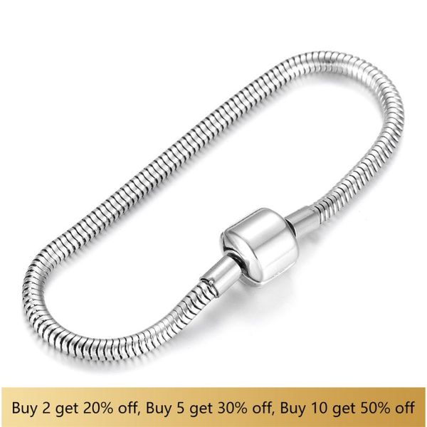 316l stainless steel bracelet blank snake chain 3mm finished women bracelet 16-22cm for diy jewelry making supplies, Golden;silver
316l stainless steel bracelet blank snake chain 3mm finished women bracelet 16-22cm for diy jewelry making supplies, Golden;silver