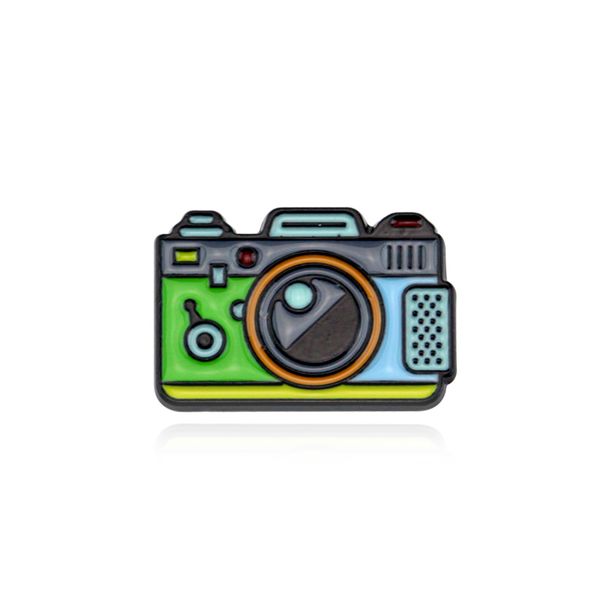 fashion cartoon camera enamel brooch color retro camera women lapel pin brooches clothing accessories jewelry friends gift, Gray
fashion cartoon camera enamel brooch color retro camera women lapel pin brooches clothing accessories jewelry friends gift, Gray