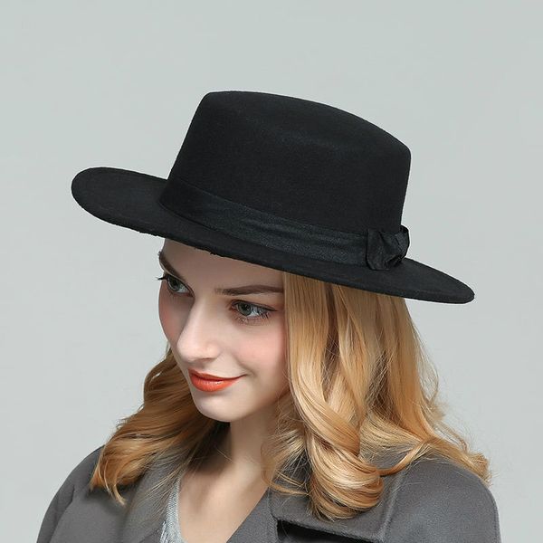 seasonal trend straight straight hat princess hat felt faux wool retro gentleman hats woman caps, Blue;gray
seasonal trend straight straight hat princess hat felt faux wool retro gentleman hats woman caps, Blue;gray