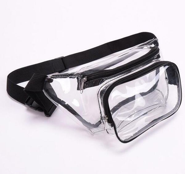 19 20 the fanny pack, adjustable waist bag withextra external pocket, clear bag with strong zipper, for football place, Black
19 20 the fanny pack, adjustable waist bag withextra external pocket, clear bag with strong zipper, for football place, Black