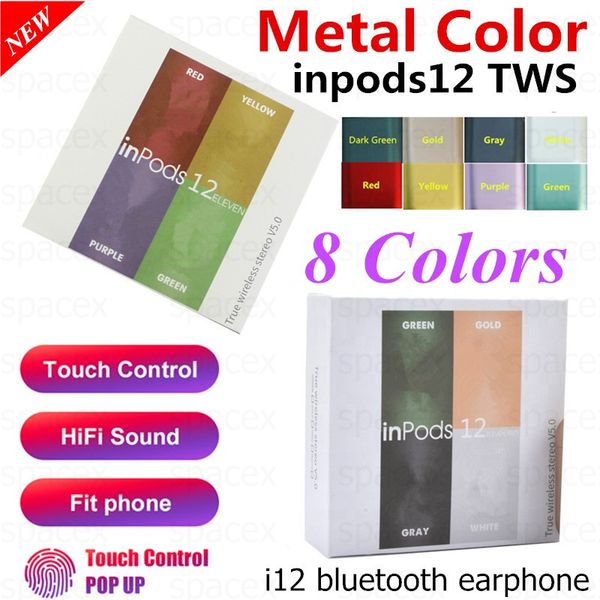 metal macaron color inpods12 tws true headphones wireless stereo inpods 12 i12 earbuds touch earphone with charging box pop up window 50pcs
metal macaron color inpods12 tws true headphones wireless stereo inpods 12 i12 earbuds touch earphone with charging box pop up window 50pcs