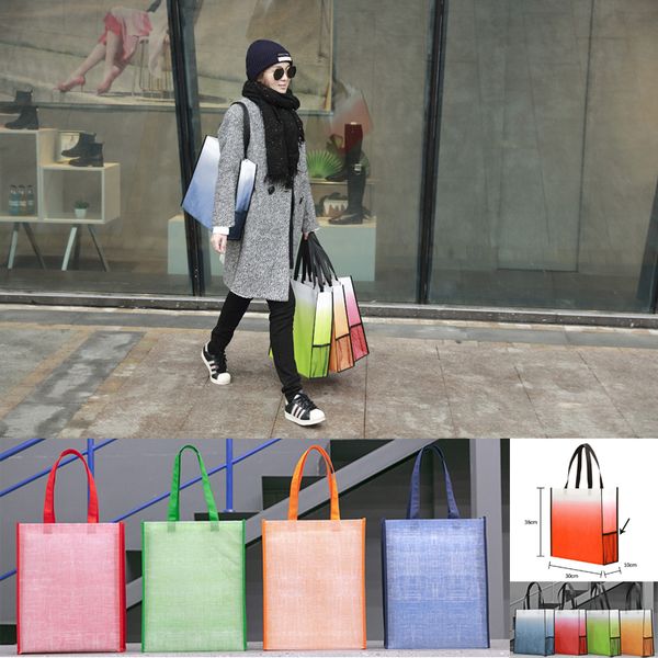 gradient color shopping bags non-woven bag folding environmental protection bag home storage bag can be customized logoxd23461
gradient color shopping bags non-woven bag folding environmental protection bag home storage bag can be customized logoxd23461