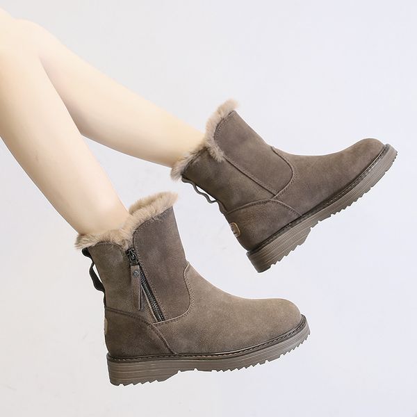 zipper boots women new 2019 women's shoes platform round toe australia low heels booties booties ladies luxury designer winter, Black
zipper boots women new 2019 women's shoes platform round toe australia low heels booties booties ladies luxury designer winter, Black