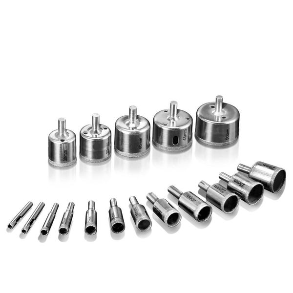 trepan diamond, 17pcs core coating diamond hole saw drill for tool extractor for tile marble glass ceramic
trepan diamond, 17pcs core coating diamond hole saw drill for tool extractor for tile marble glass ceramic