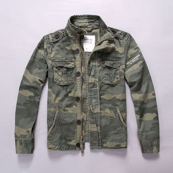denim camouflage jacket men stand collar army camo jacket outwear overalls men winter thick pure cotton casual coat xxl240o, Black;brown
denim camouflage jacket men stand collar army camo jacket outwear overalls men winter thick pure cotton casual coat xxl240o, Black;brown