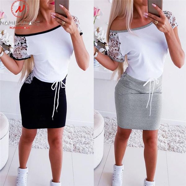 fashion women mini dress color matching design pockets decor o-neck short sleeve pencil dress elegant lady slim bandage dress ell, Black;gray
fashion women mini dress color matching design pockets decor o-neck short sleeve pencil dress elegant lady slim bandage dress ell, Black;gray